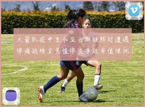 火箭队在申京和亚当斯缺阵时遭遇惨痛战绩正负值惨淡净效率值堪忧