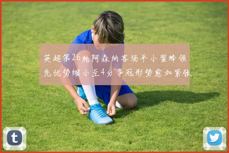 英超第26轮阿森纳客场平小蜜蜂领先优势缩小至4分争冠形势愈加紧张