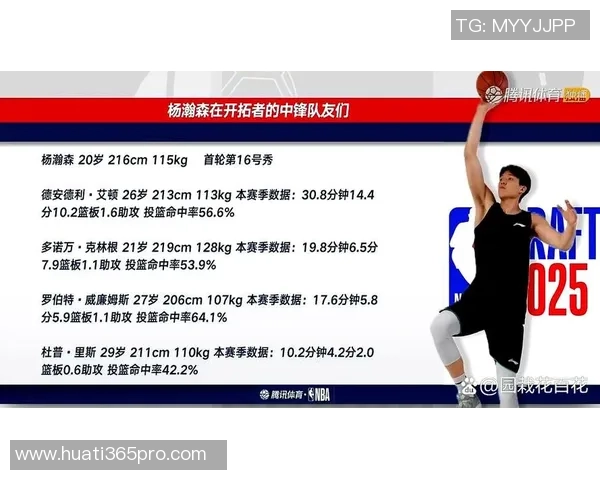 球队管理层认可杨瀚森潜力但更倾向于克林根和罗威的上场表现